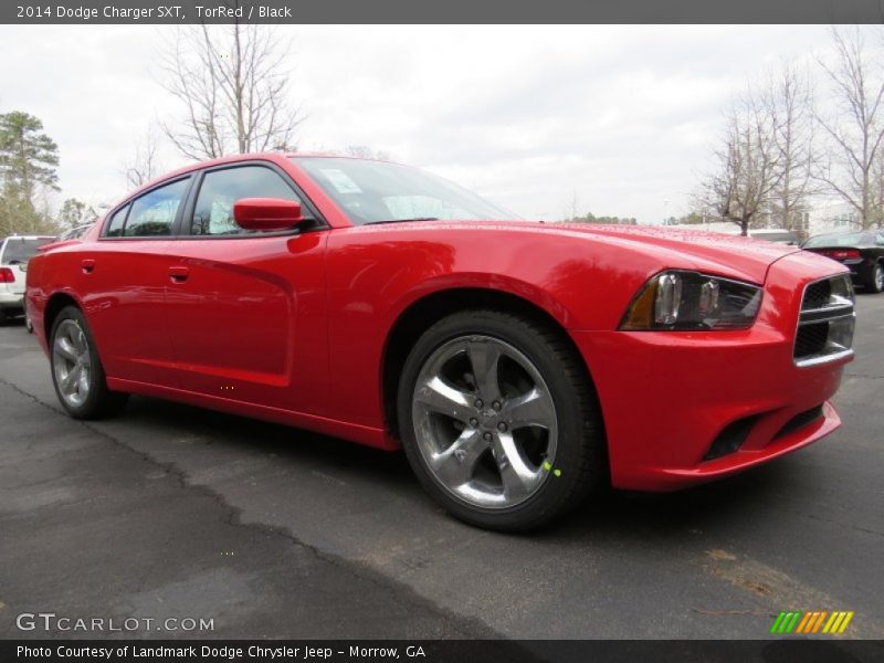 TorRed / Black 2014 Dodge Charger SXT