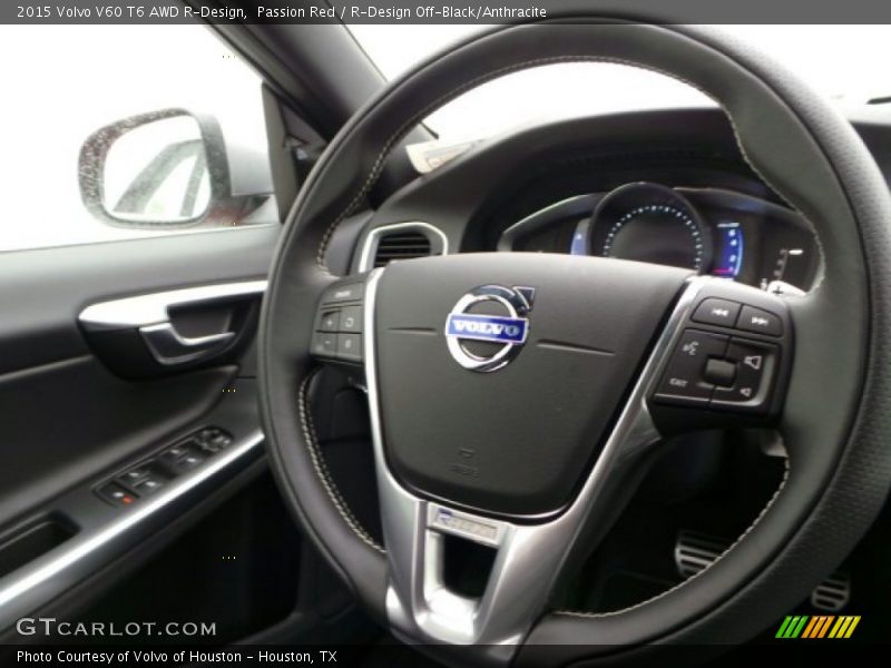  2015 V60 T6 AWD R-Design Steering Wheel