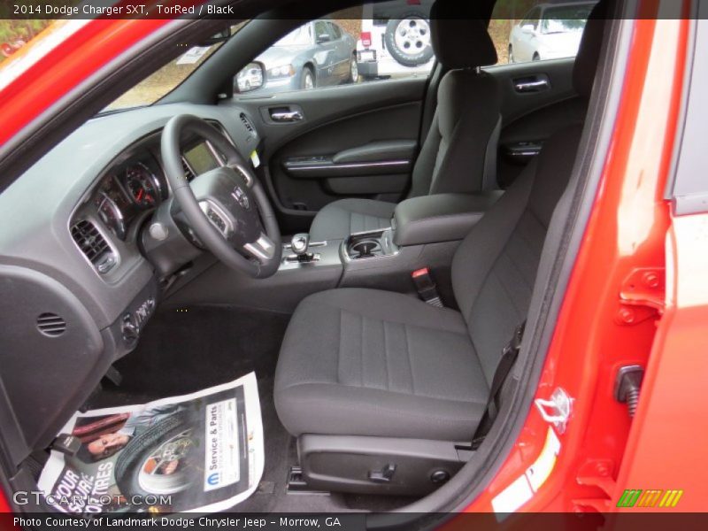 TorRed / Black 2014 Dodge Charger SXT