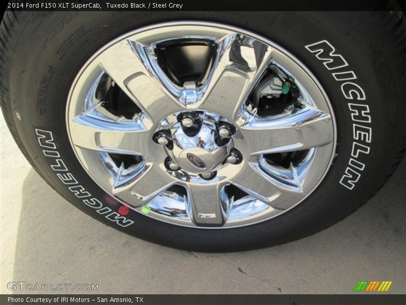Tuxedo Black / Steel Grey 2014 Ford F150 XLT SuperCab