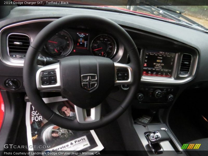 TorRed / Black 2014 Dodge Charger SXT