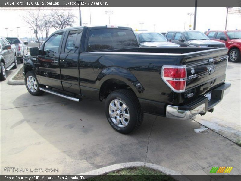 Tuxedo Black / Steel Grey 2014 Ford F150 XLT SuperCab