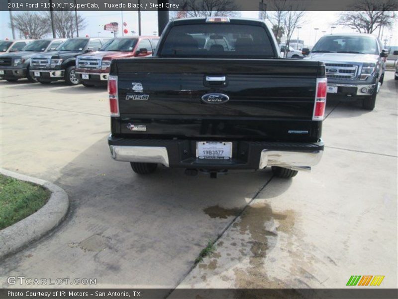Tuxedo Black / Steel Grey 2014 Ford F150 XLT SuperCab