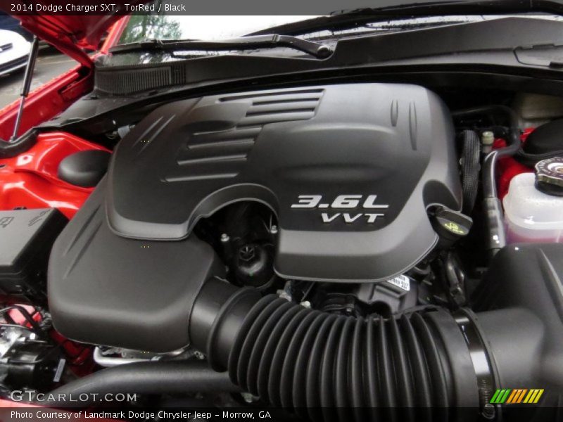 TorRed / Black 2014 Dodge Charger SXT