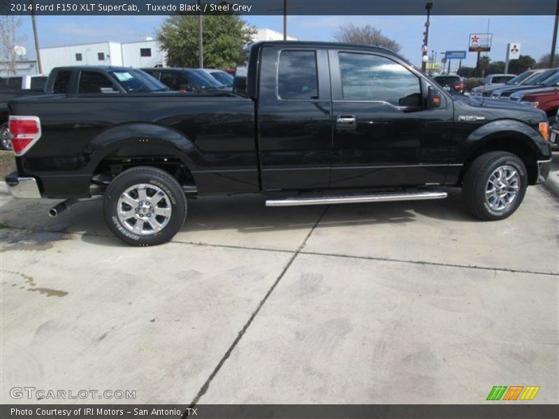 Tuxedo Black / Steel Grey 2014 Ford F150 XLT SuperCab