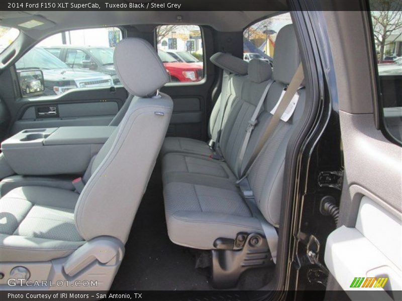 Tuxedo Black / Steel Grey 2014 Ford F150 XLT SuperCab