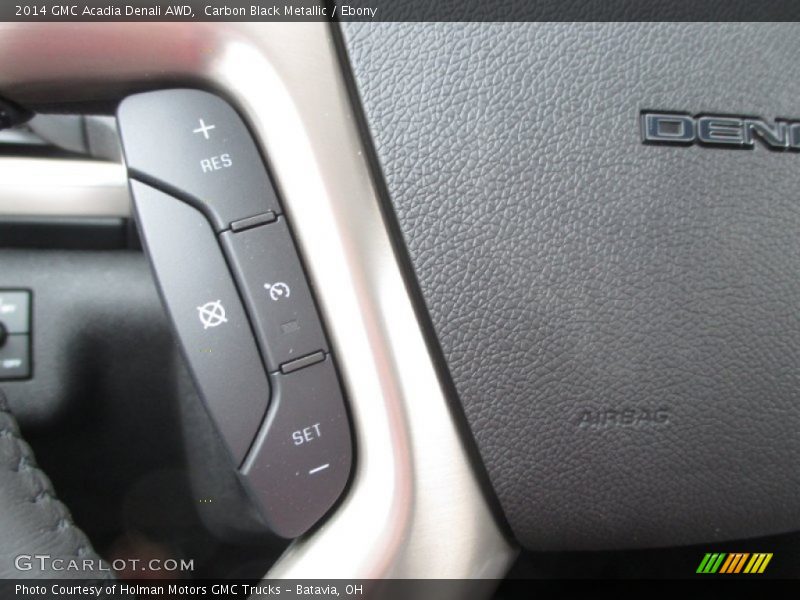 Carbon Black Metallic / Ebony 2014 GMC Acadia Denali AWD