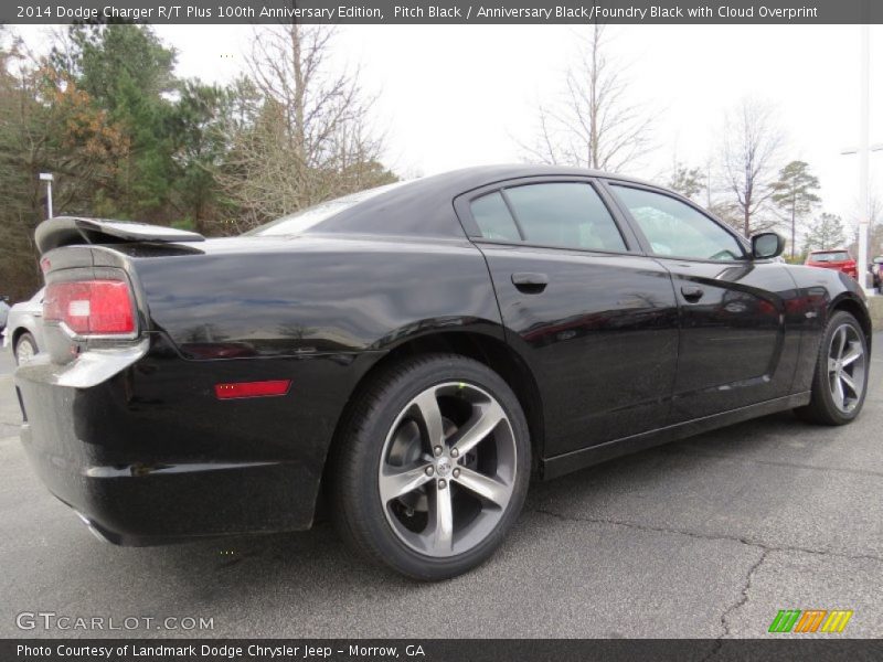 Pitch Black / Anniversary Black/Foundry Black with Cloud Overprint 2014 Dodge Charger R/T Plus 100th Anniversary Edition