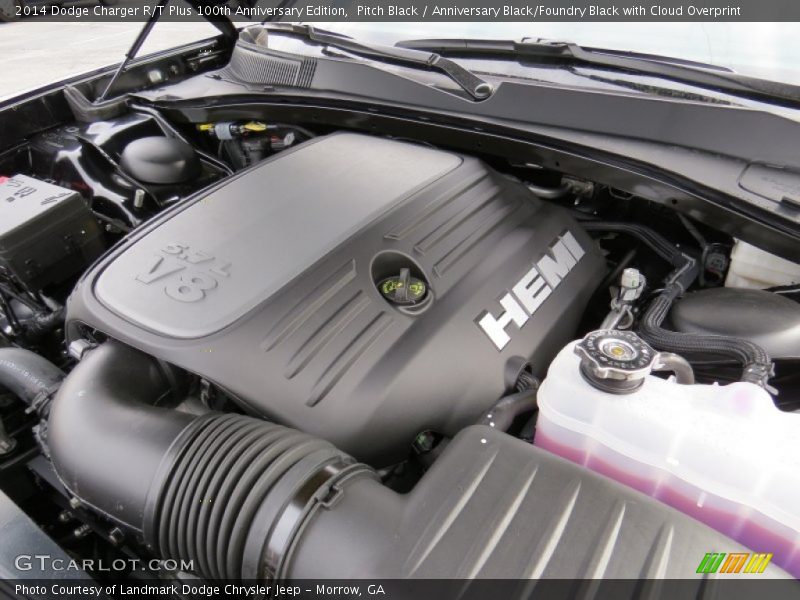 Pitch Black / Anniversary Black/Foundry Black with Cloud Overprint 2014 Dodge Charger R/T Plus 100th Anniversary Edition