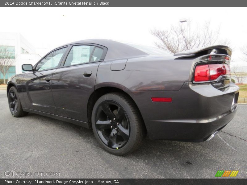 Granite Crystal Metallic / Black 2014 Dodge Charger SXT