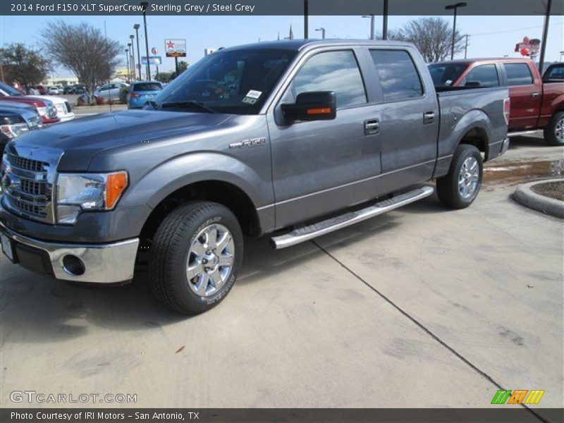 Sterling Grey / Steel Grey 2014 Ford F150 XLT SuperCrew