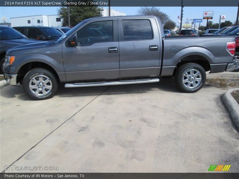 Sterling Grey / Steel Grey 2014 Ford F150 XLT SuperCrew