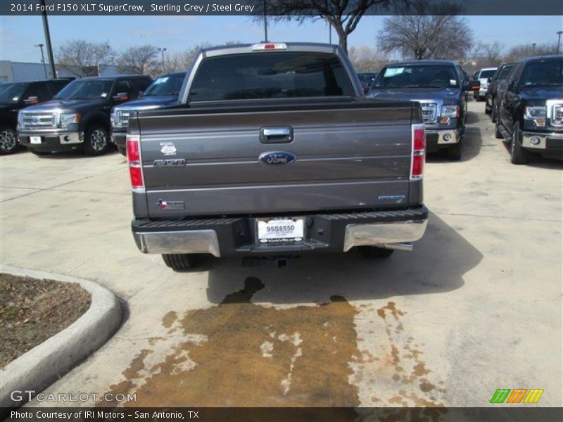 Sterling Grey / Steel Grey 2014 Ford F150 XLT SuperCrew