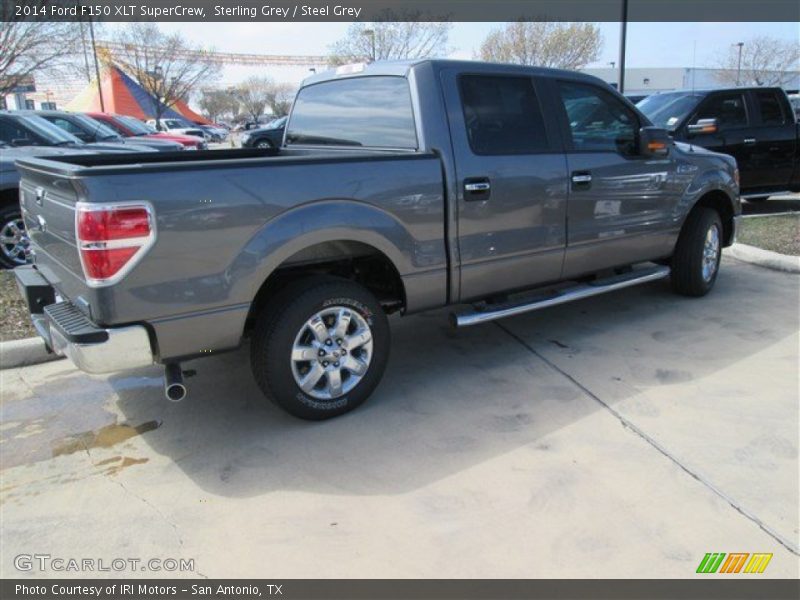 Sterling Grey / Steel Grey 2014 Ford F150 XLT SuperCrew