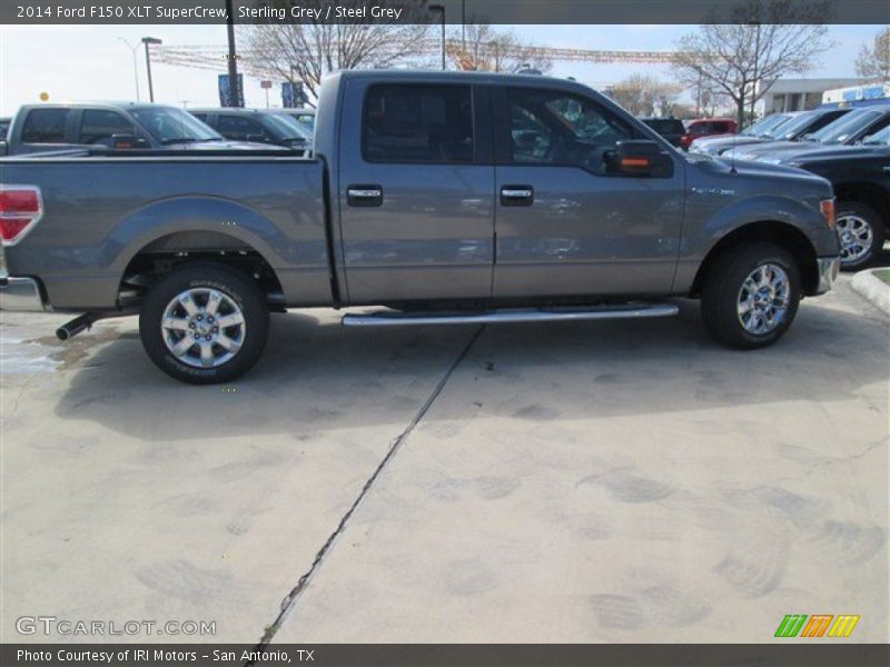 Sterling Grey / Steel Grey 2014 Ford F150 XLT SuperCrew