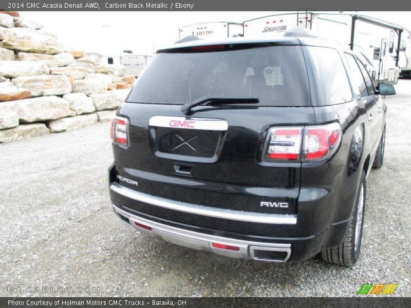 Carbon Black Metallic / Ebony 2014 GMC Acadia Denali AWD