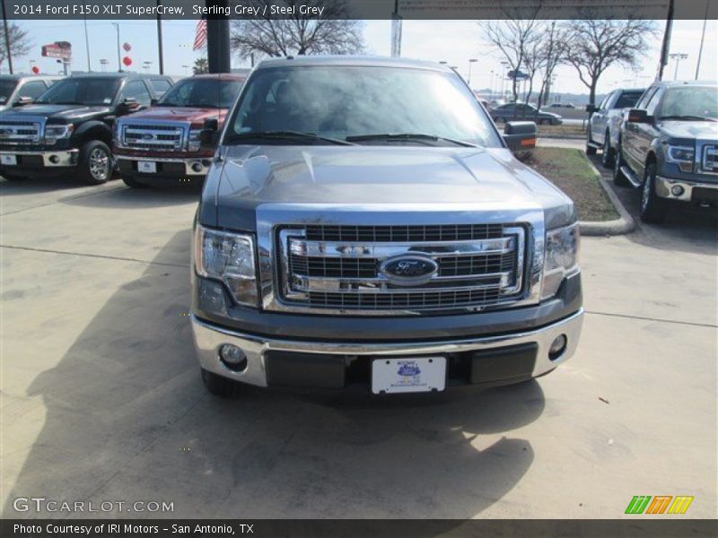 Sterling Grey / Steel Grey 2014 Ford F150 XLT SuperCrew