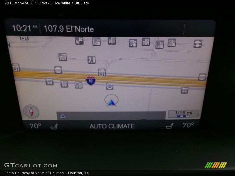 Navigation of 2015 S80 T5 Drive-E