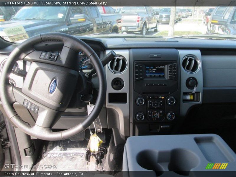 Sterling Grey / Steel Grey 2014 Ford F150 XLT SuperCrew