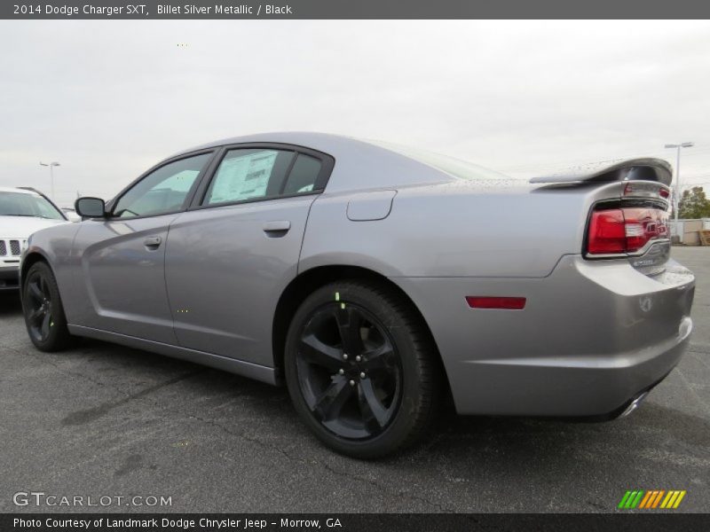 Billet Silver Metallic / Black 2014 Dodge Charger SXT