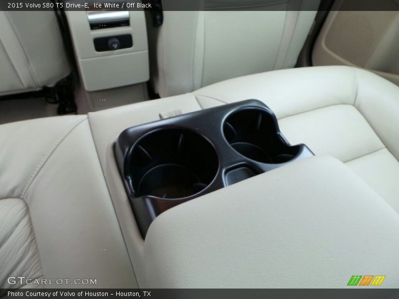 Ice White / Off Black 2015 Volvo S80 T5 Drive-E