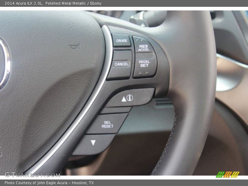 Polished Metal Metallic / Ebony 2014 Acura ILX 2.0L
