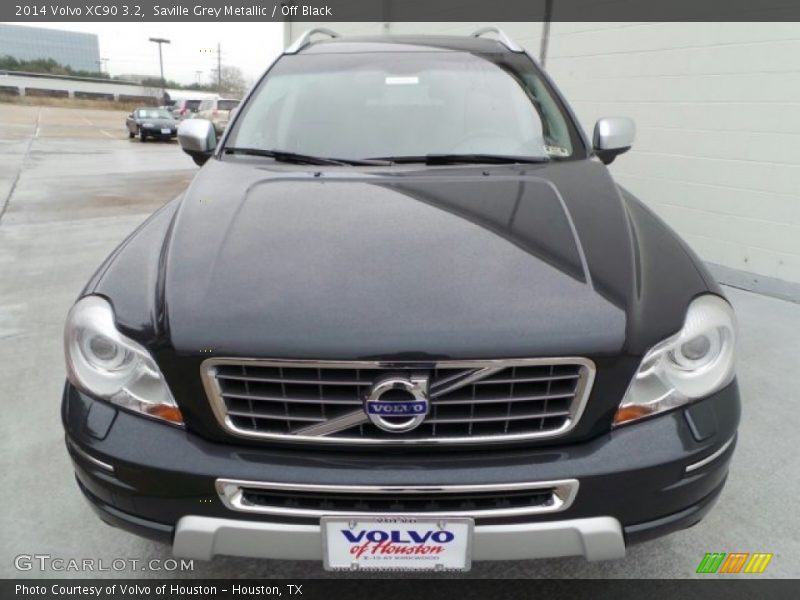 Saville Grey Metallic / Off Black 2014 Volvo XC90 3.2