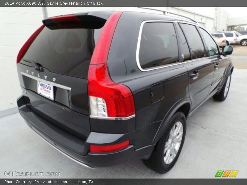 Saville Grey Metallic / Off Black 2014 Volvo XC90 3.2