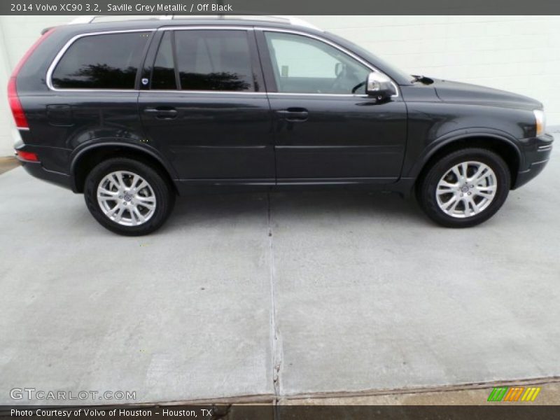 Saville Grey Metallic / Off Black 2014 Volvo XC90 3.2