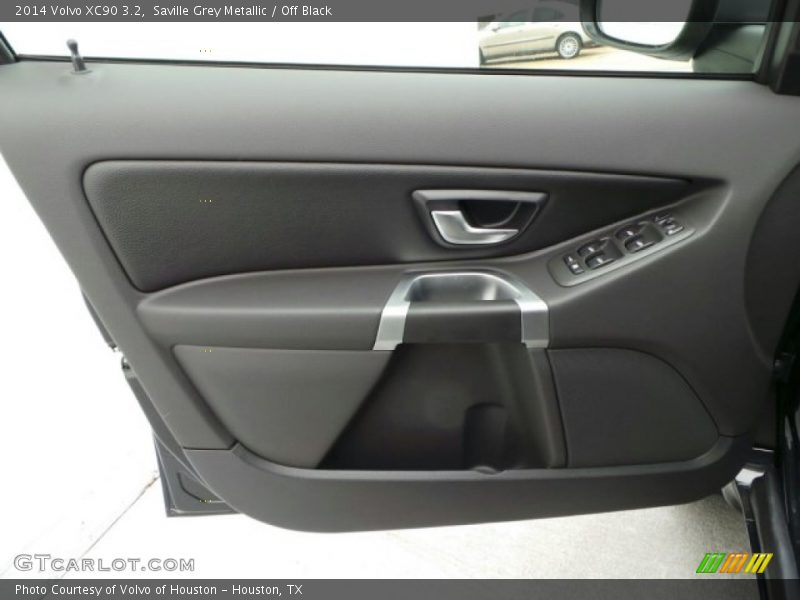 Saville Grey Metallic / Off Black 2014 Volvo XC90 3.2