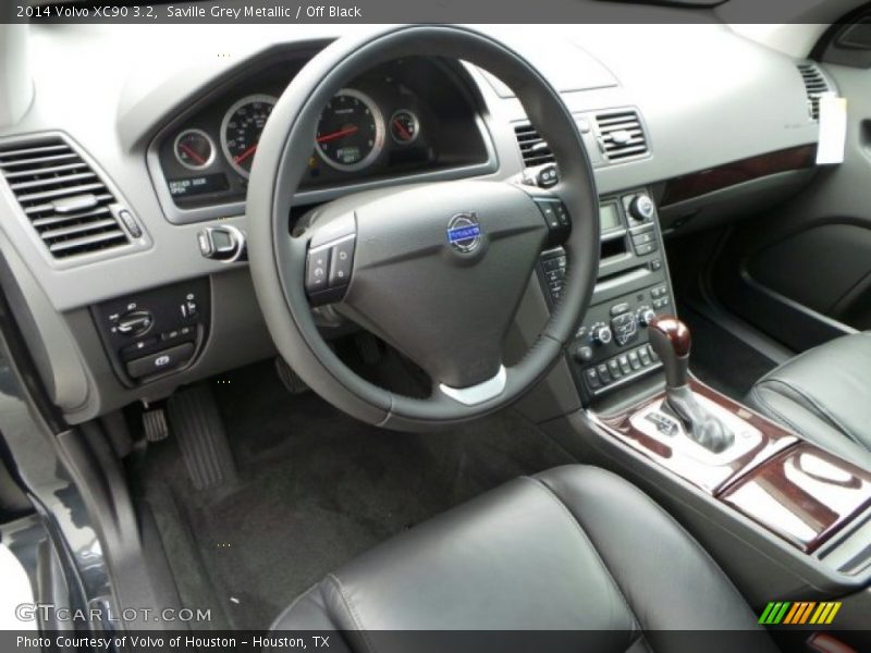 Saville Grey Metallic / Off Black 2014 Volvo XC90 3.2