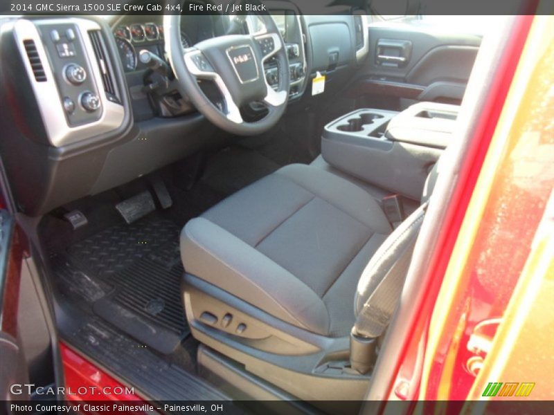 Fire Red / Jet Black 2014 GMC Sierra 1500 SLE Crew Cab 4x4