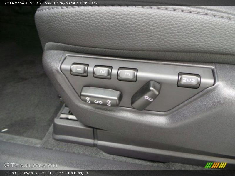 Saville Grey Metallic / Off Black 2014 Volvo XC90 3.2