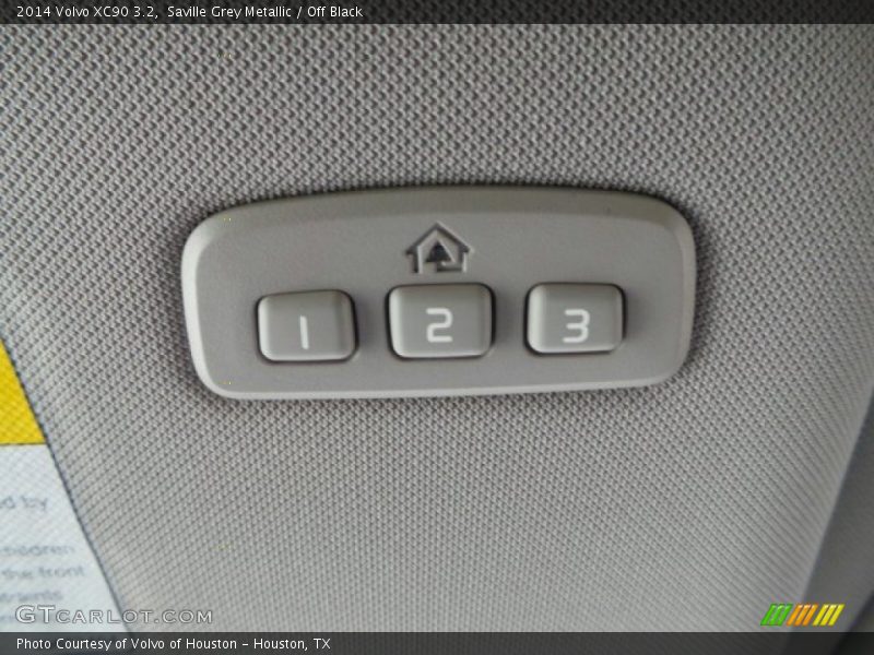 Saville Grey Metallic / Off Black 2014 Volvo XC90 3.2