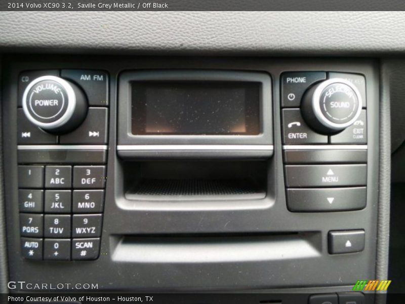 Saville Grey Metallic / Off Black 2014 Volvo XC90 3.2