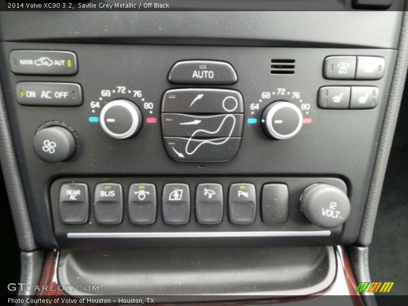 Saville Grey Metallic / Off Black 2014 Volvo XC90 3.2