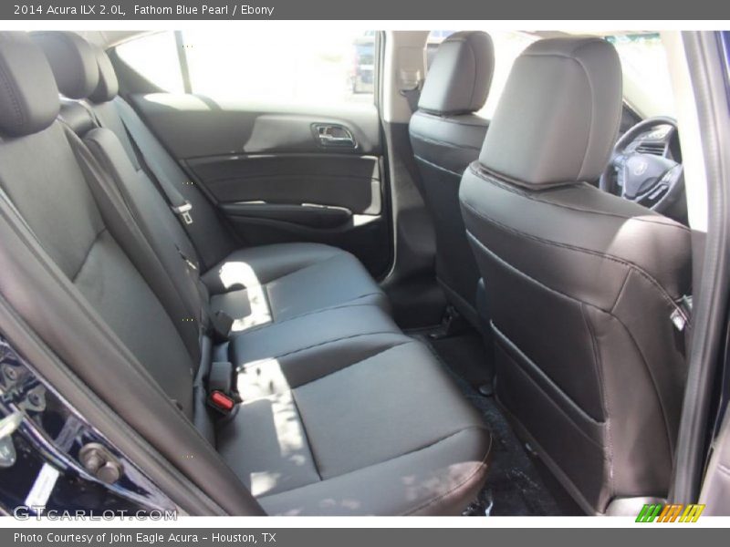 Fathom Blue Pearl / Ebony 2014 Acura ILX 2.0L