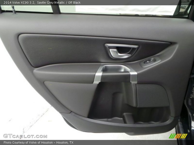 Saville Grey Metallic / Off Black 2014 Volvo XC90 3.2