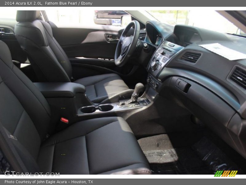 Fathom Blue Pearl / Ebony 2014 Acura ILX 2.0L