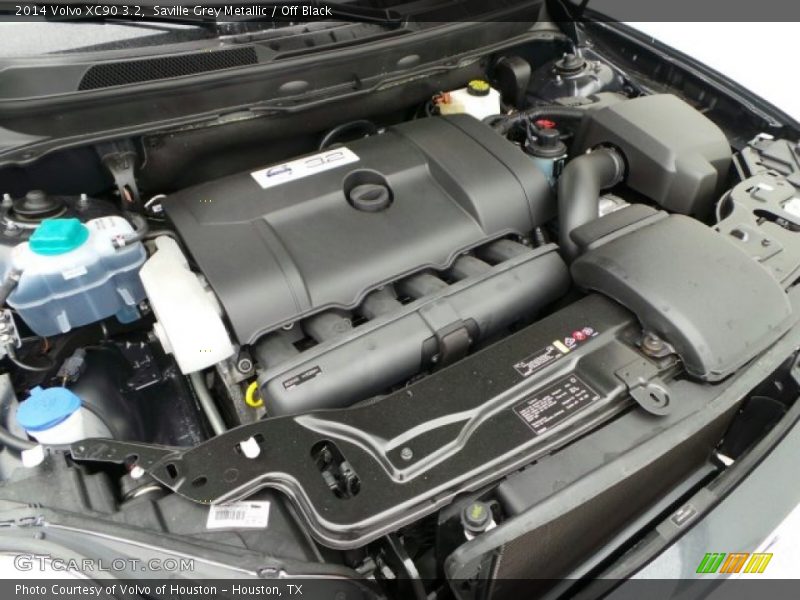 Saville Grey Metallic / Off Black 2014 Volvo XC90 3.2