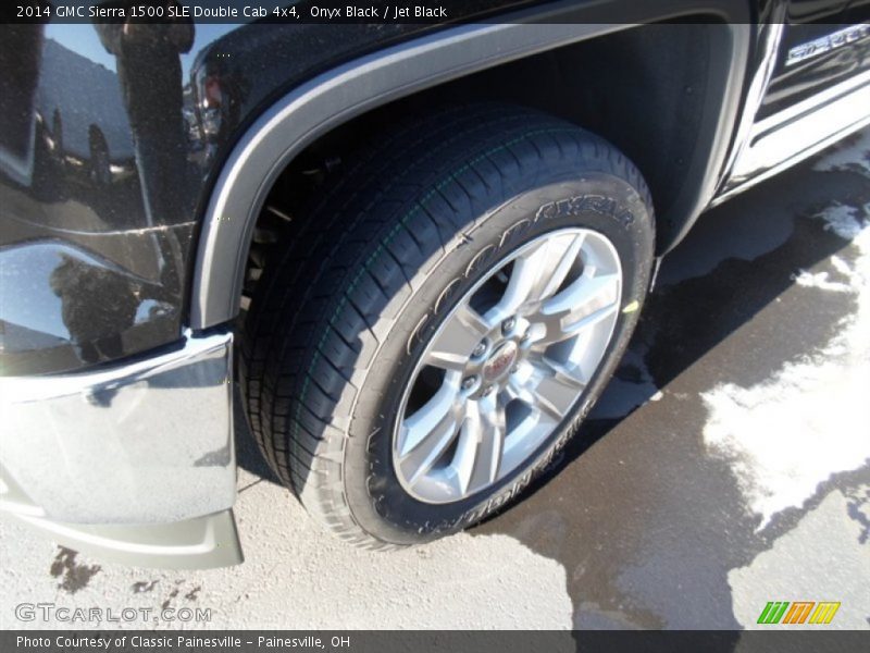 Onyx Black / Jet Black 2014 GMC Sierra 1500 SLE Double Cab 4x4