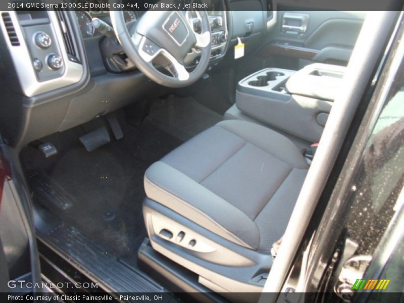 Onyx Black / Jet Black 2014 GMC Sierra 1500 SLE Double Cab 4x4