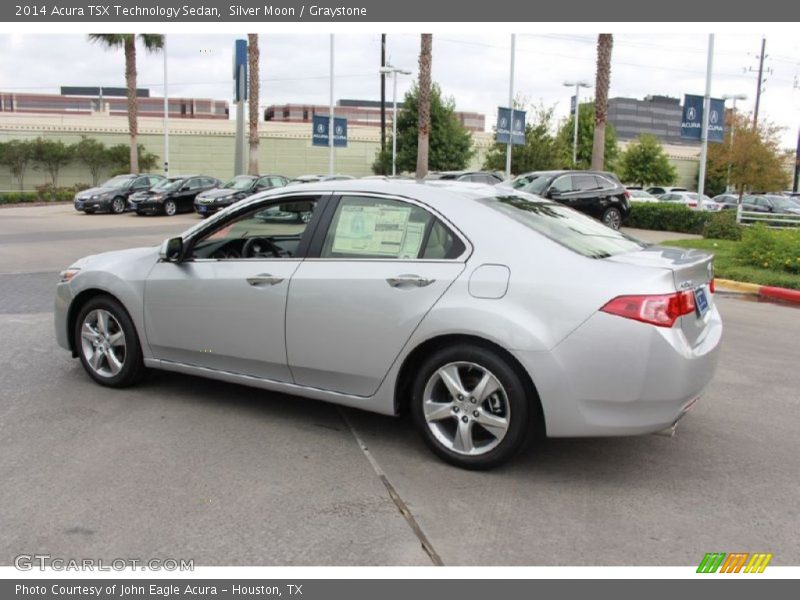 Silver Moon / Graystone 2014 Acura TSX Technology Sedan