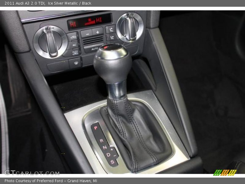 Ice Silver Metallic / Black 2011 Audi A3 2.0 TDI