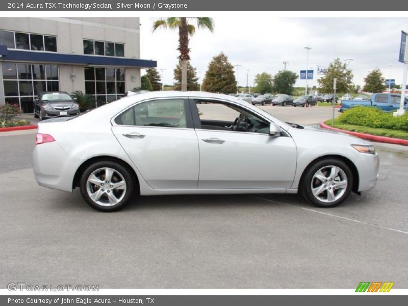 Silver Moon / Graystone 2014 Acura TSX Technology Sedan