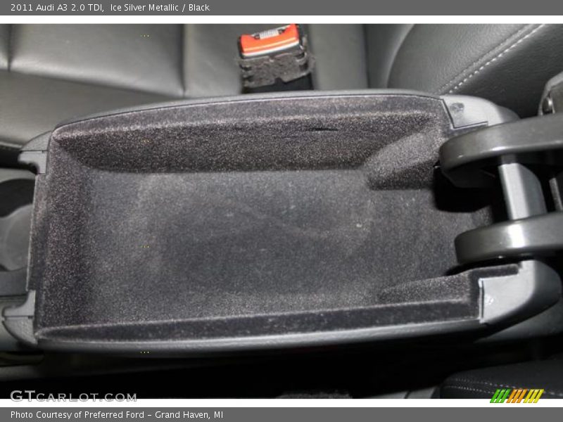 Ice Silver Metallic / Black 2011 Audi A3 2.0 TDI