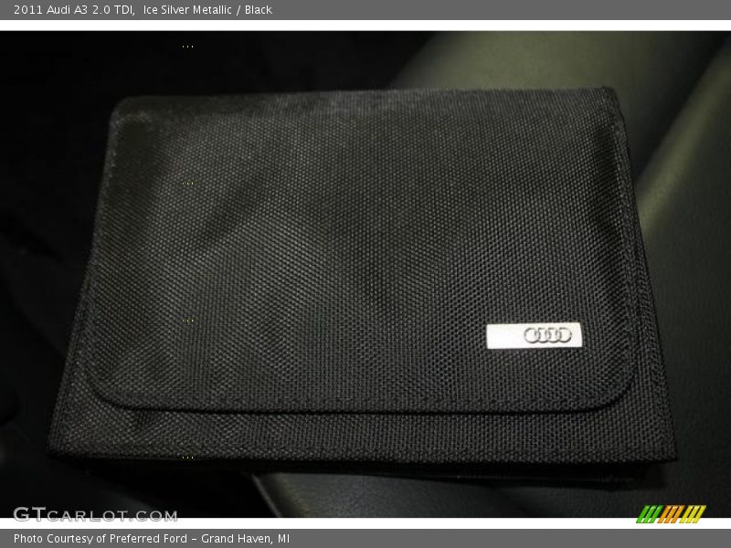 Ice Silver Metallic / Black 2011 Audi A3 2.0 TDI