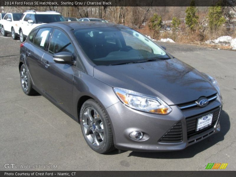 Sterling Gray / Charcoal Black 2014 Ford Focus SE Hatchback