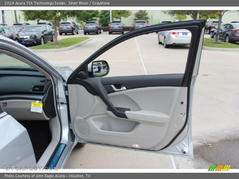 Silver Moon / Graystone 2014 Acura TSX Technology Sedan