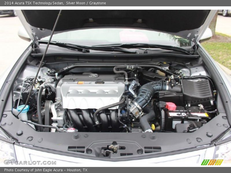 Silver Moon / Graystone 2014 Acura TSX Technology Sedan